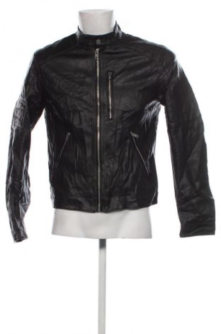 Herren Lederjacke H&M, Größe M, Farbe Schwarz, Preis € 34,49