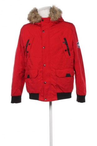 Herrenjacke Clockhouse, Größe XXL, Farbe Rot, Preis 28,99 €