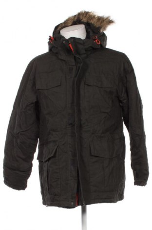 Herrenjacke Dressmann, Größe L, Farbe Grün, Preis 71,99 €