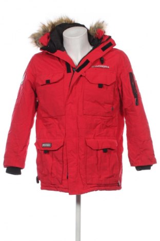 Herrenjacke Geographical Norway, Größe M, Farbe Rot, Preis 77,99 €