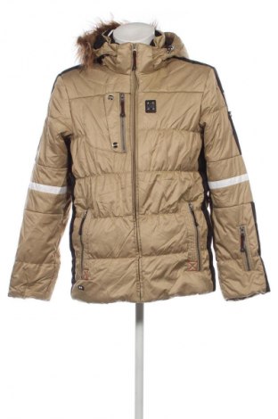 Herrenjacke für Wintersports Icepeak, Größe M, Farbe Beige, Preis € 90,99