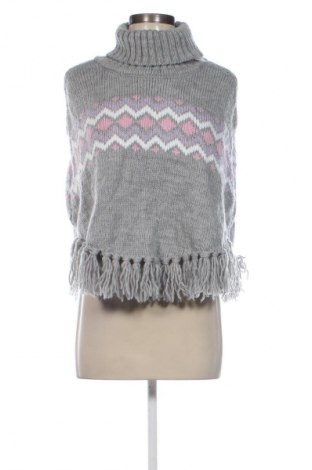 Poncho, Größe M, Farbe Grau, Preis € 13,99