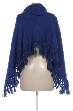 Poncho, Größe M, Farbe Blau, Preis € 12,99