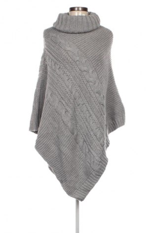 Poncho, Größe M, Farbe Grau, Preis € 12,99