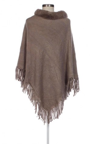 Poncho, Größe M, Farbe Braun, Preis € 20,49