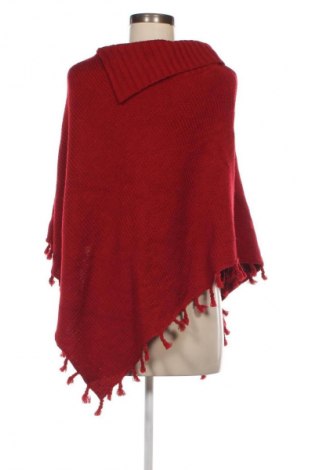 Poncho, Größe M, Farbe Rot, Preis 3,99 €