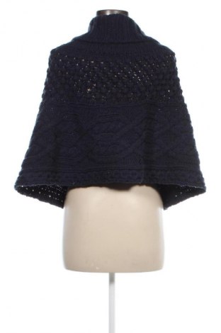 Poncho, Größe M, Farbe Blau, Preis € 13,99