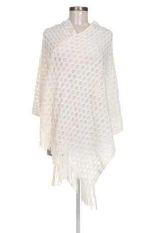 Poncho, Größe M, Farbe Ecru, Preis 14,83 €