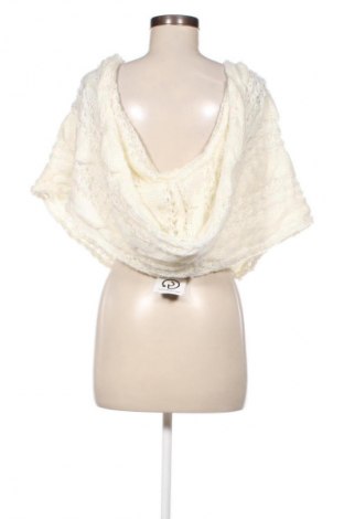 Poncho Glitter, Mărime M, Culoare Alb, Preț 98,99 Lei