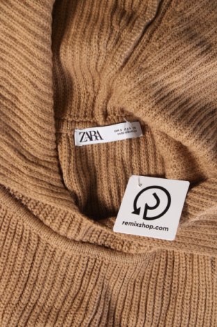 Poncho Zara, Größe S, Farbe Beige, Preis 22,99 €