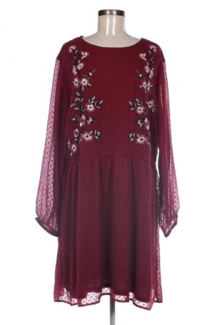 Kleid George, Größe 3XL, Farbe Rot, Preis 18,99 €