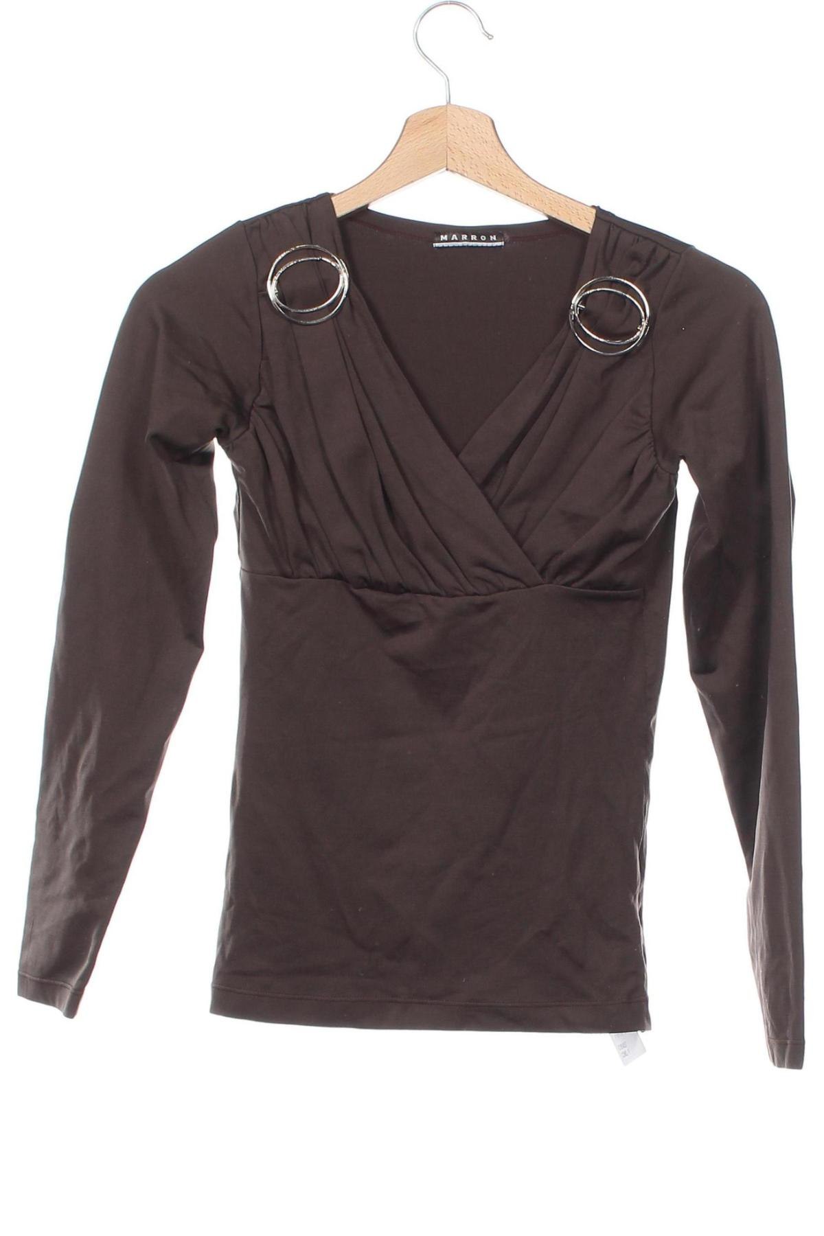 Damen Shirt, Größe XS, Farbe Braun, Preis 6,99 €