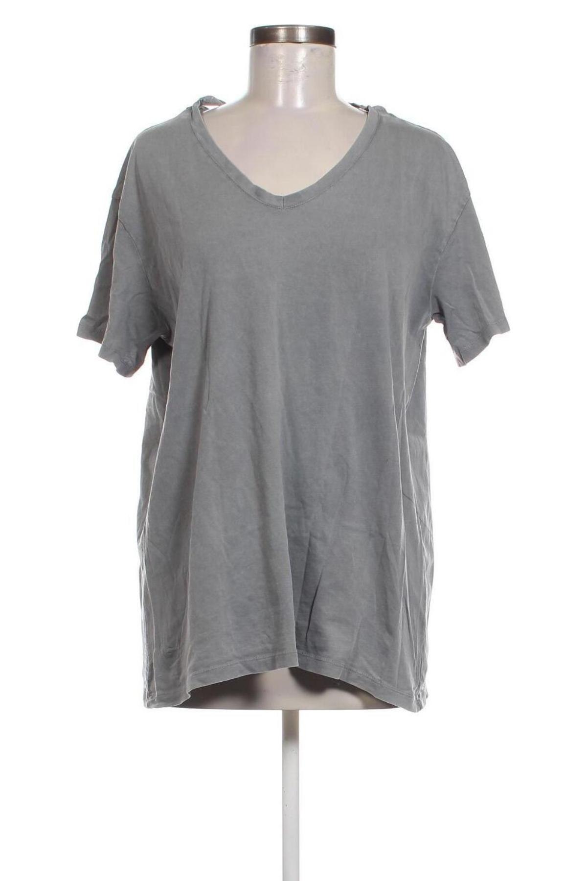 Damen Shirt Bershka, Größe L, Farbe Grau, Preis € 7,49