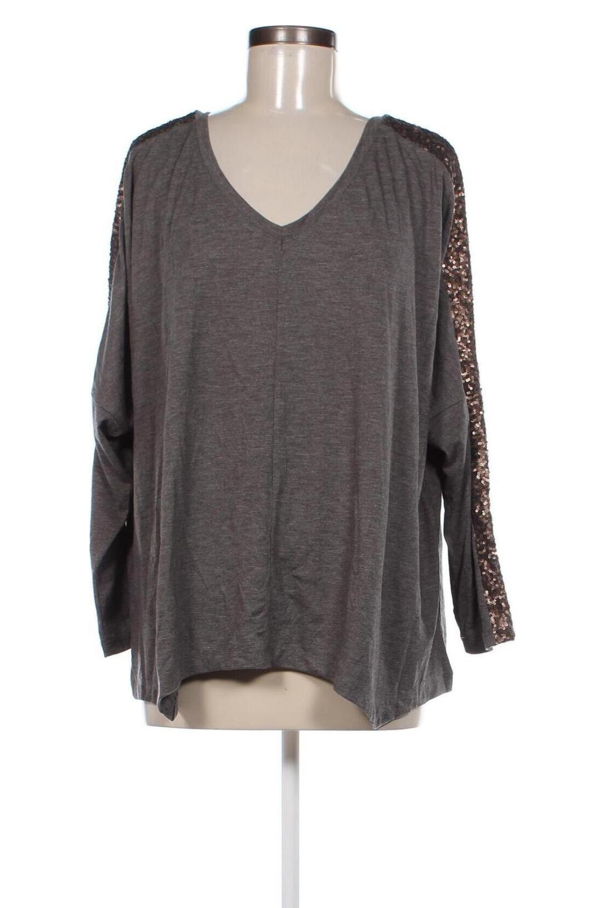 Damen Shirt Best Connections, Größe XL, Farbe Grau, Preis 5,99 €