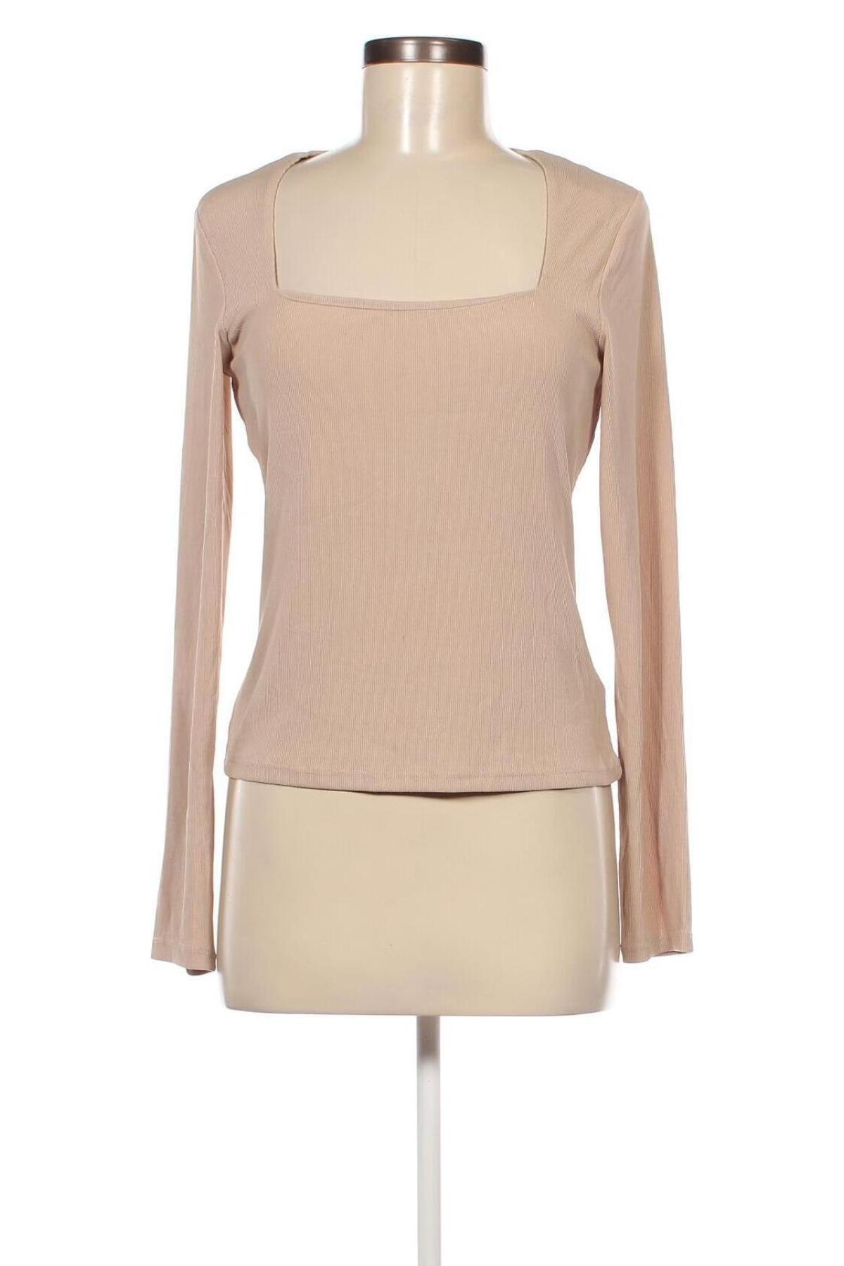 Damen Shirt H&M, Größe M, Farbe Beige, Preis € 13,49