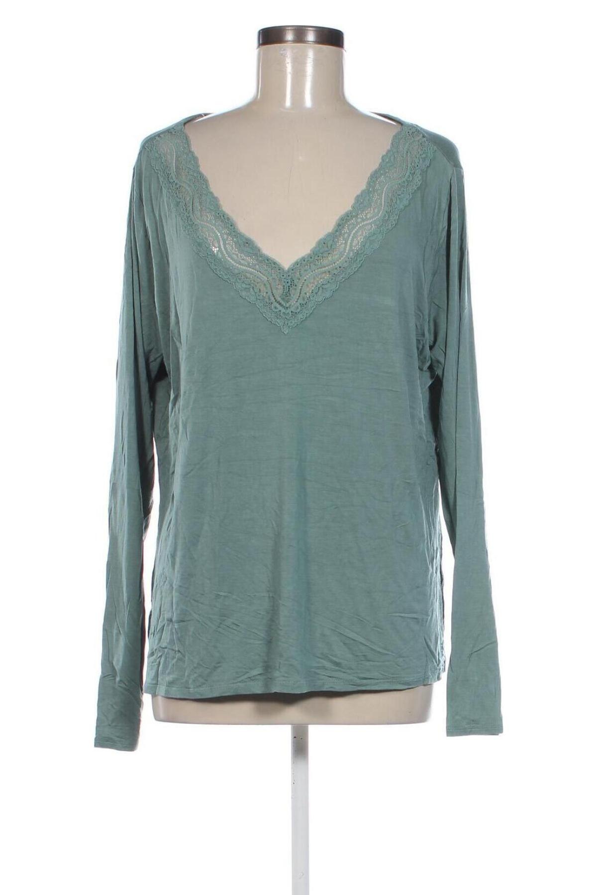 Damen Shirt Hunkemoller, Größe 3XL, Farbe Grün, Preis 23,99 €