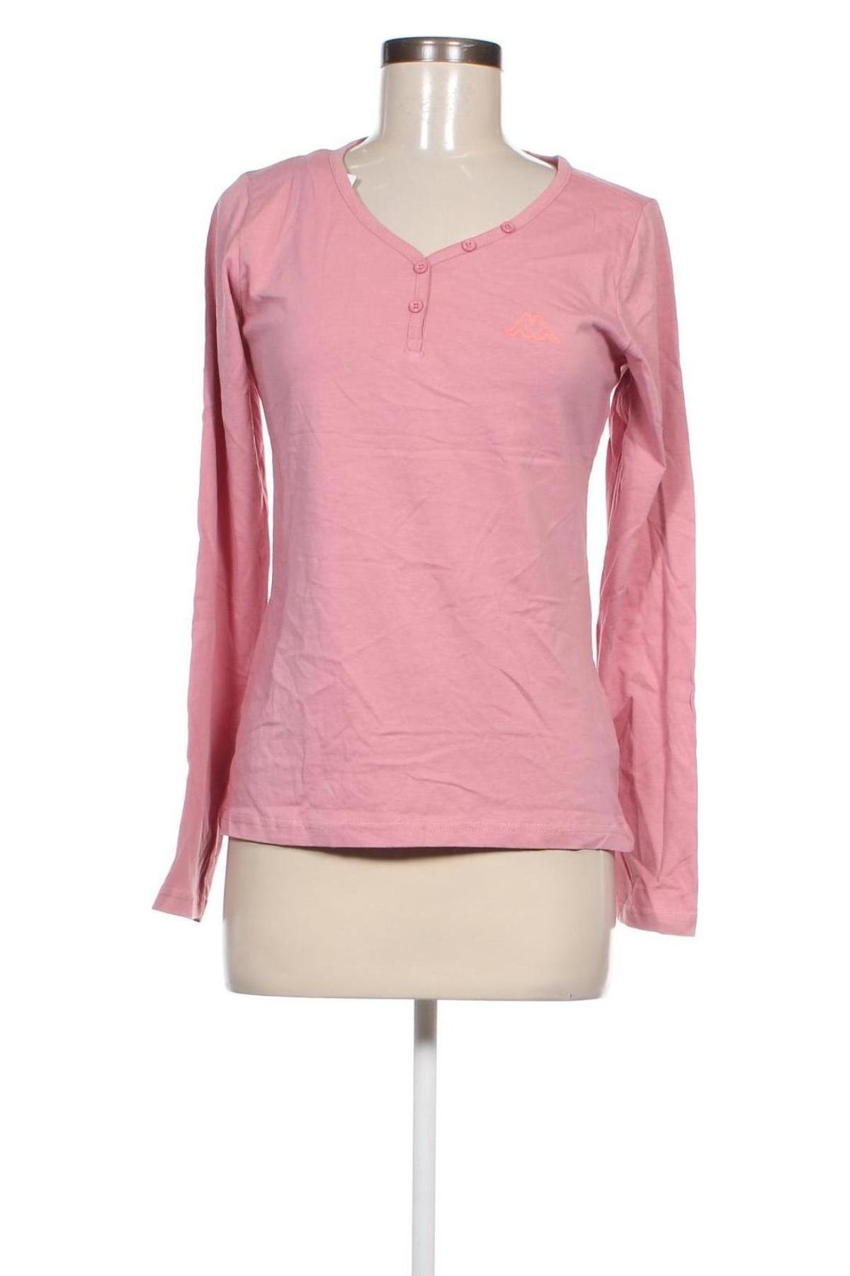 Damen Shirt Kappa, Größe S, Farbe Aschrosa, Preis 23,99 €