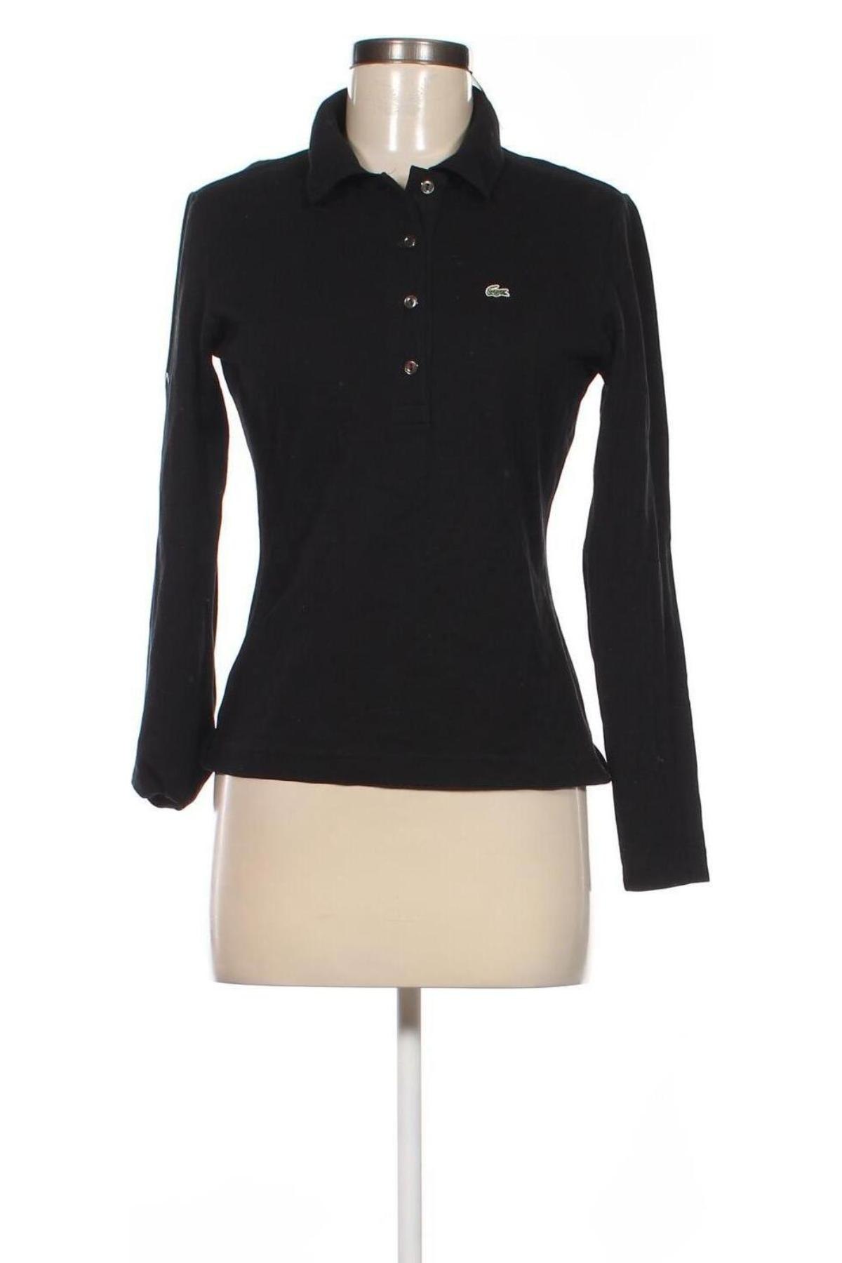 Damen Shirt Lacoste, Größe M, Farbe Schwarz, Preis € 41,94