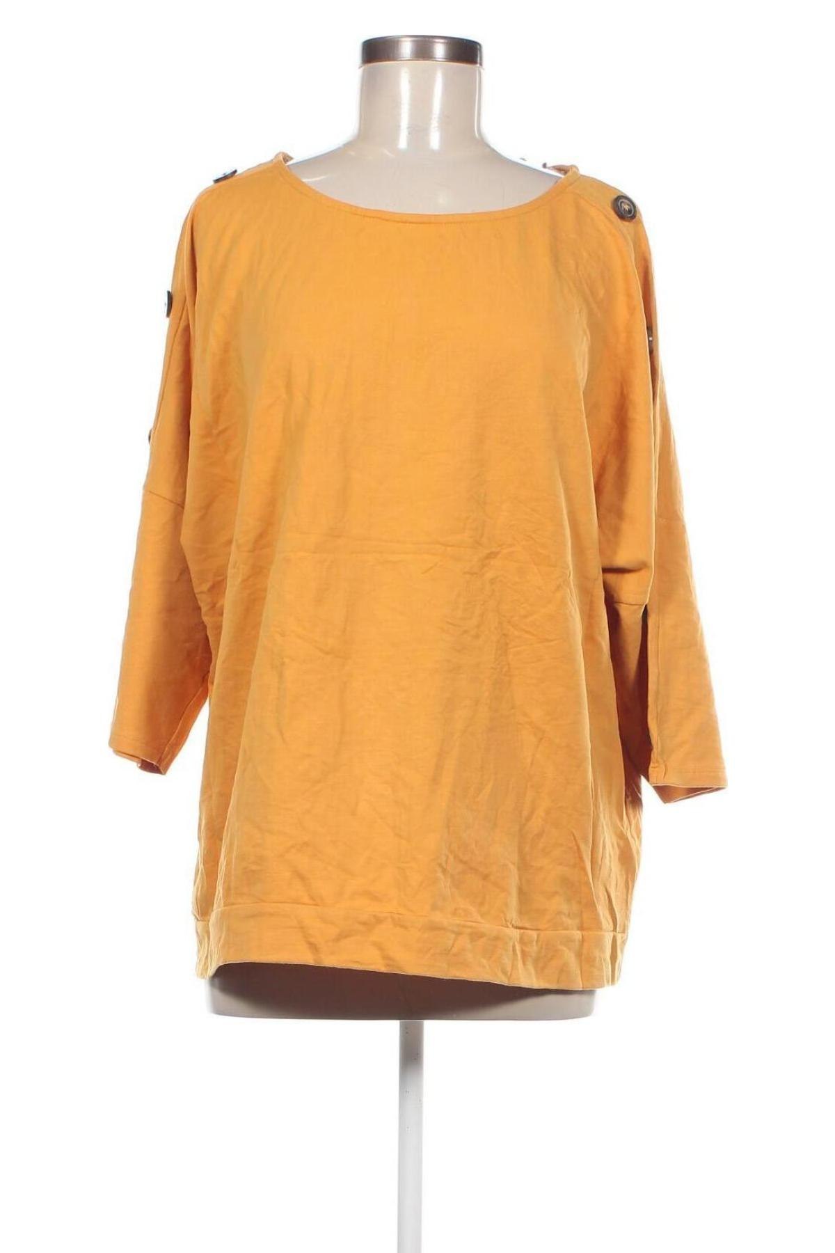 Damen Shirt Laura Torelli, Größe XL, Farbe Gelb, Preis 5,99 €