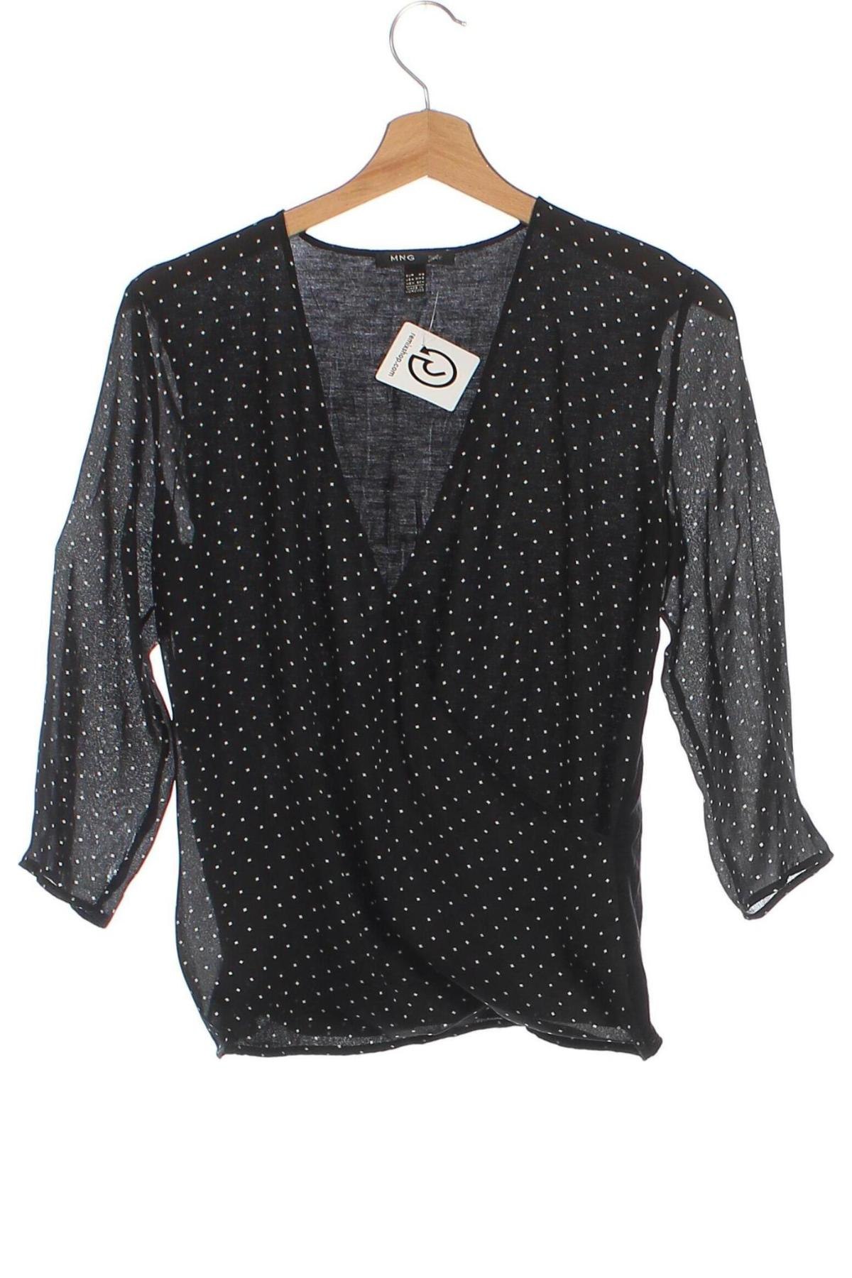 Damen Shirt Mango, Größe XS, Farbe Schwarz, Preis € 9,49