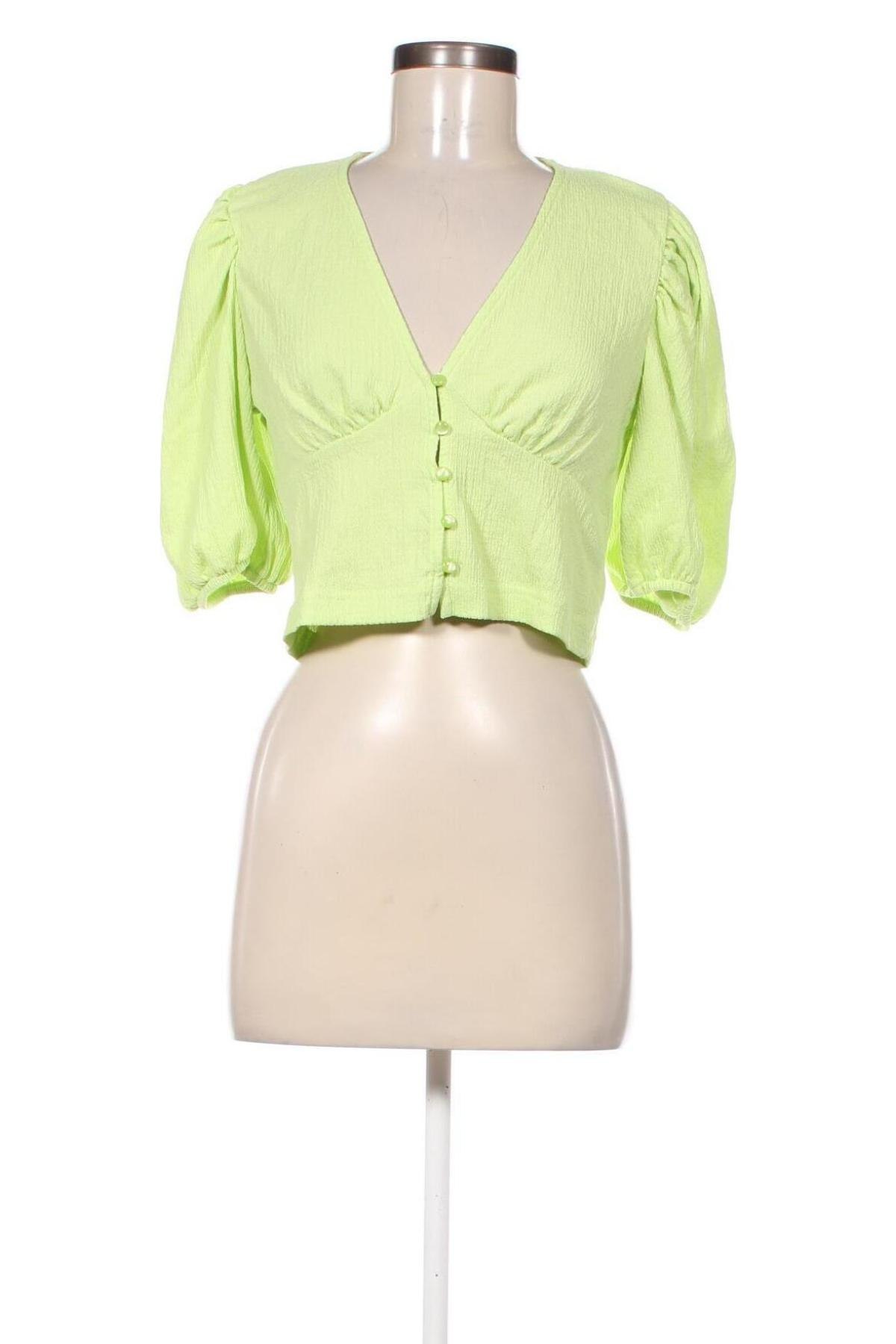 Damen Shirt Monki, Größe M, Farbe Grün, Preis € 6,14