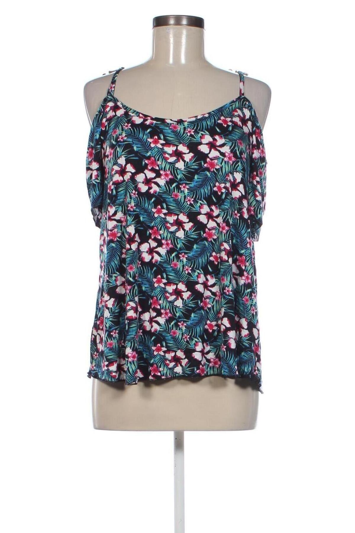 Damen Shirt Peacocks, Größe L, Farbe Mehrfarbig, Preis € 8,99