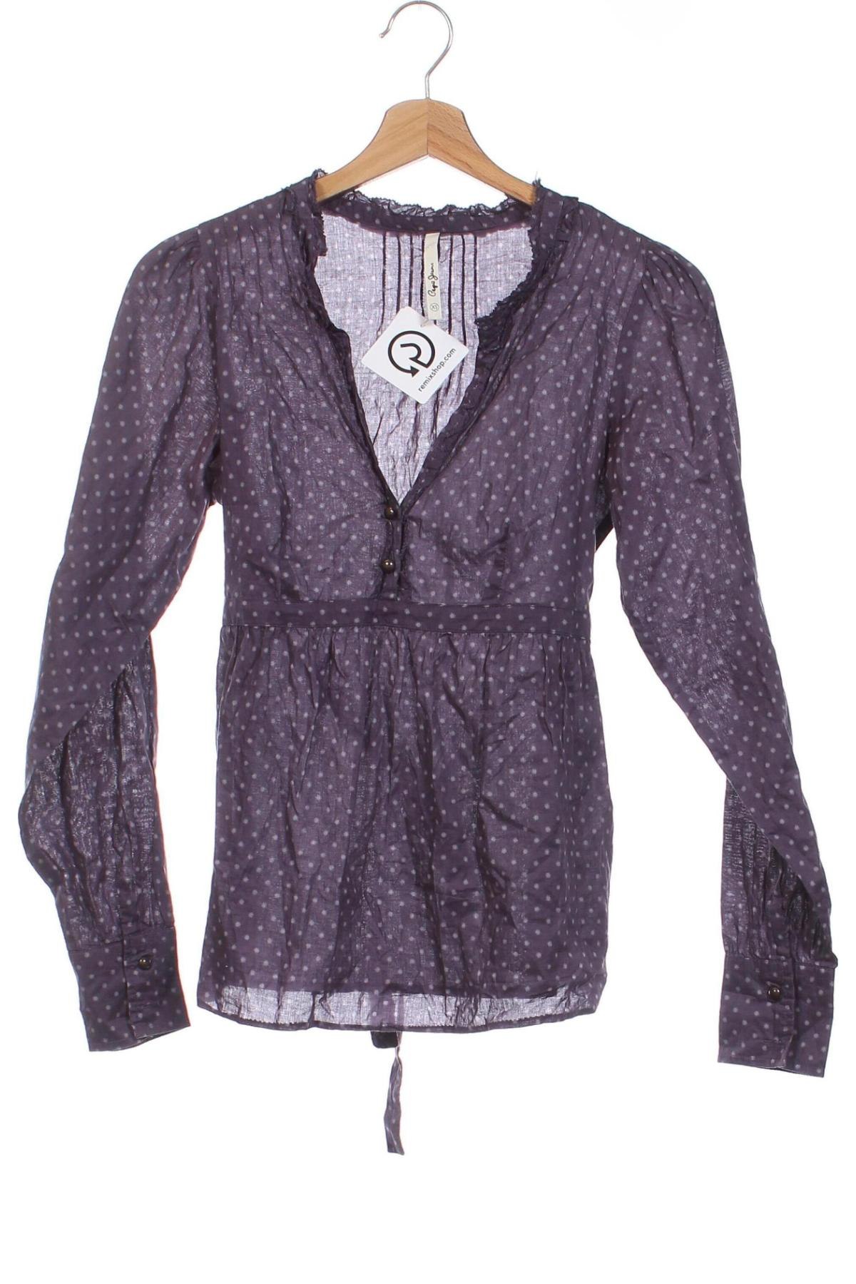 Damen Shirt Pepe Jeans, Größe XS, Farbe Lila, Preis 15,99 €