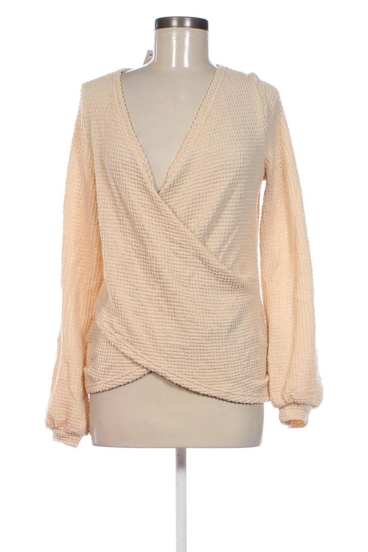 Damen Shirt SHEIN, Größe L, Farbe Beige, Preis 13,49 €