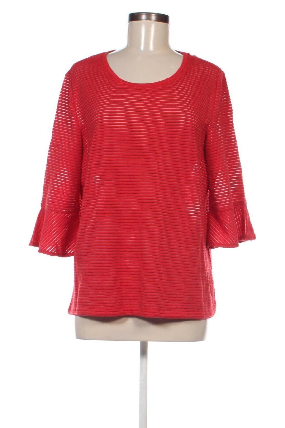 Damen Shirt Taifun, Größe XL, Farbe Rot, Preis 13,99 €