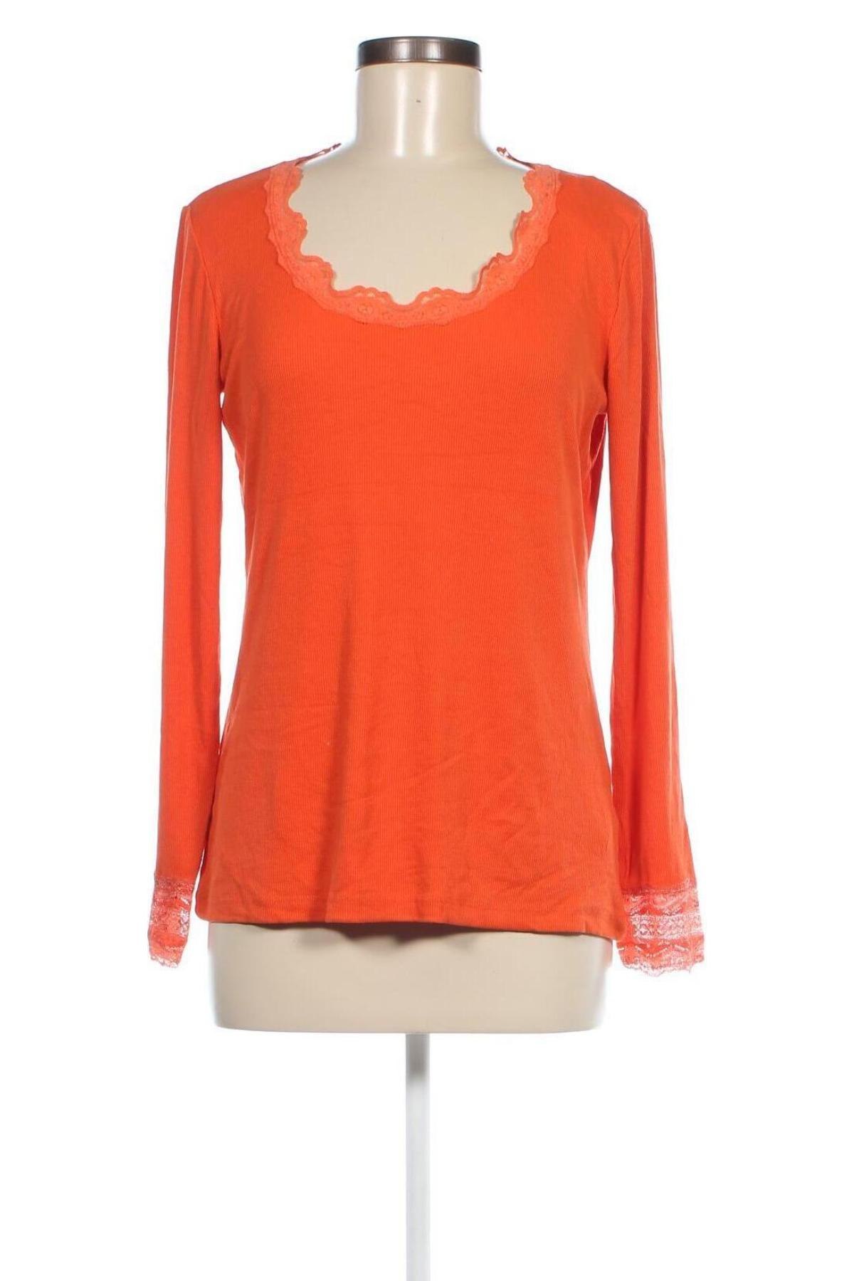 Damen Shirt Tom Tailor, Größe L, Farbe Orange, Preis € 9,99