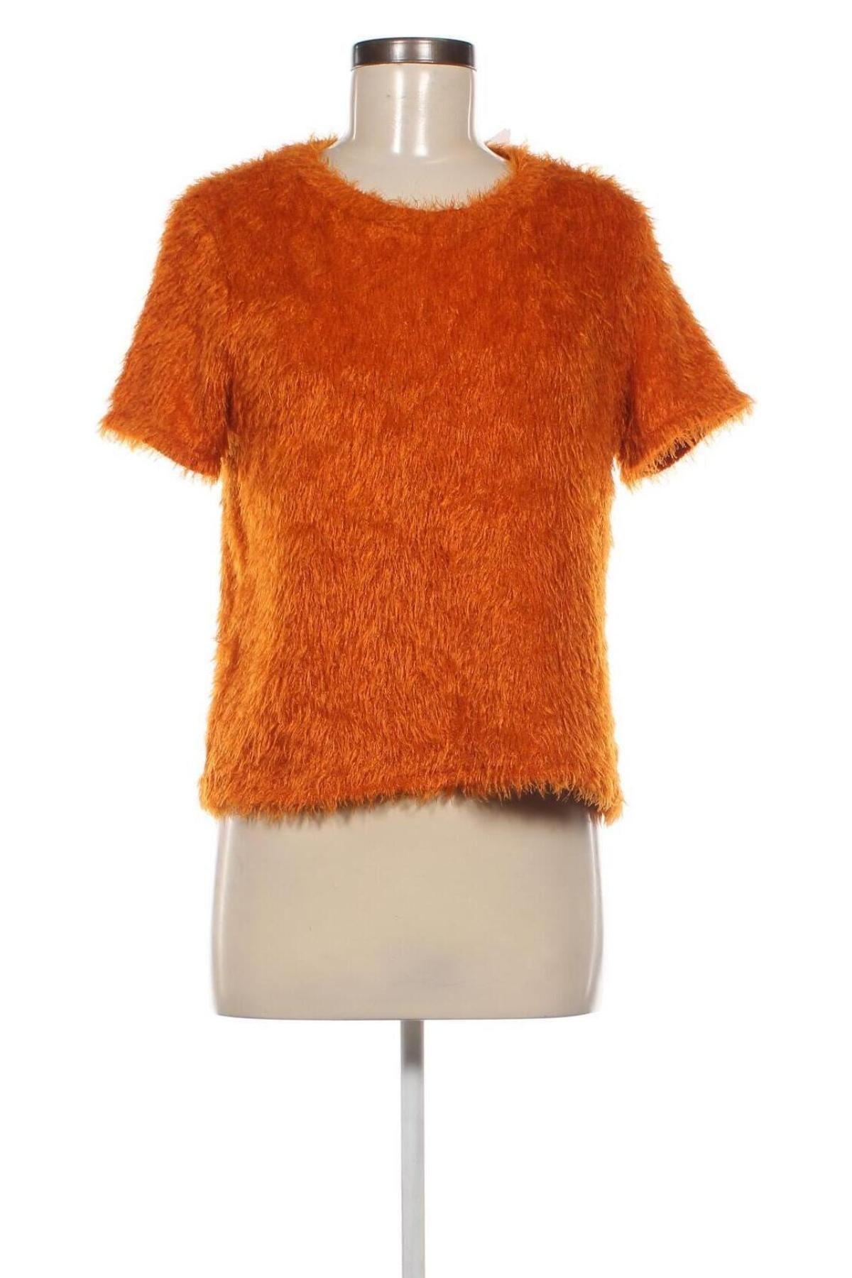 Damen Shirt Zara Trafaluc, Größe L, Farbe Orange, Preis 5,99 €