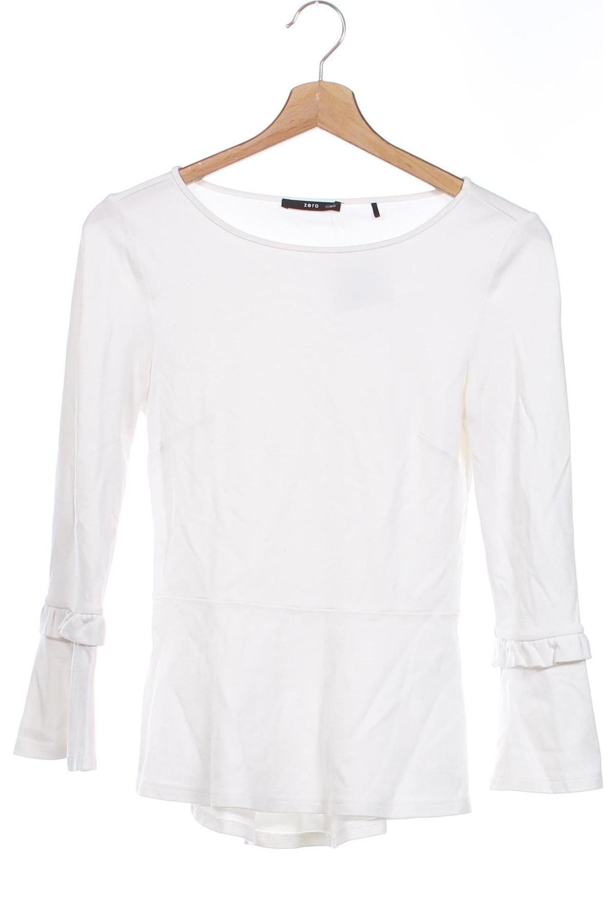 Damen Shirt Zero, Größe XS, Farbe Weiß, Preis 17,00 €