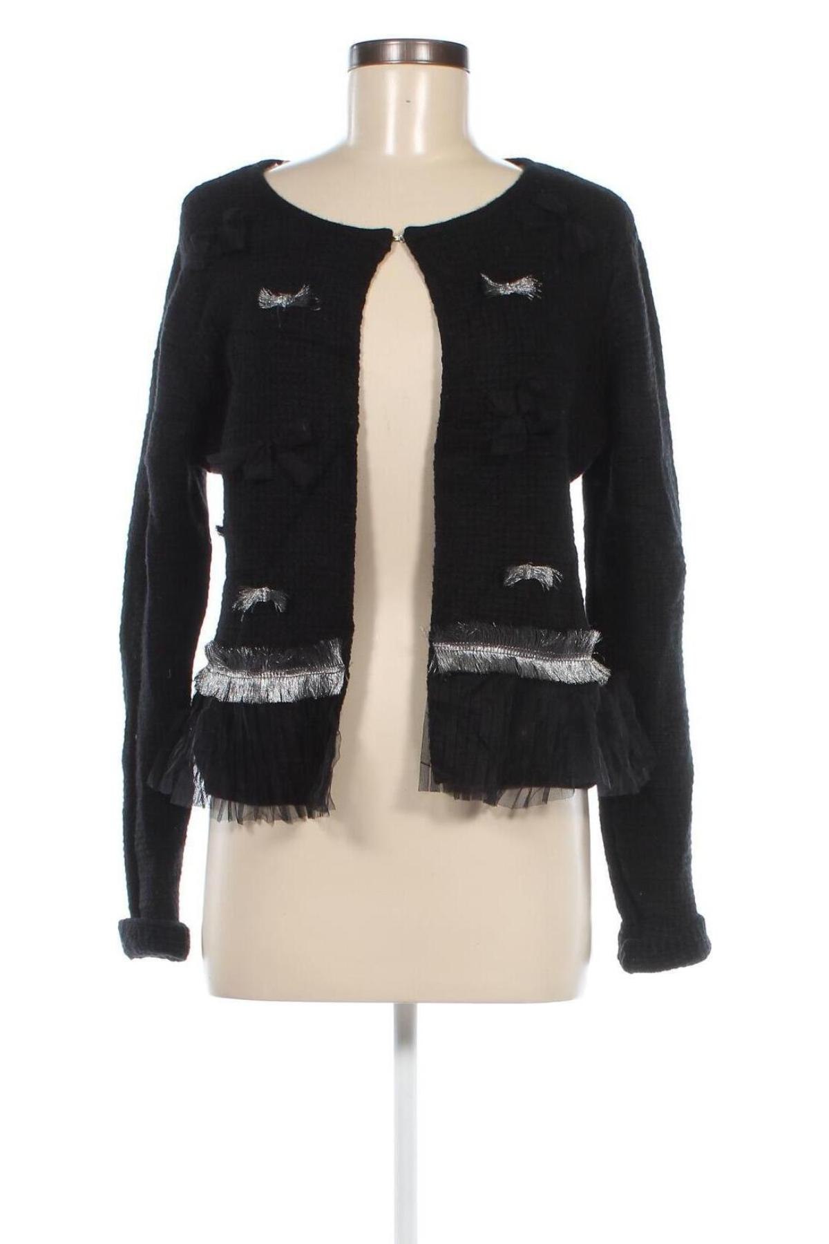 Cardigan de damă, Mărime M, Culoare Negru, Preț 57,99 Lei