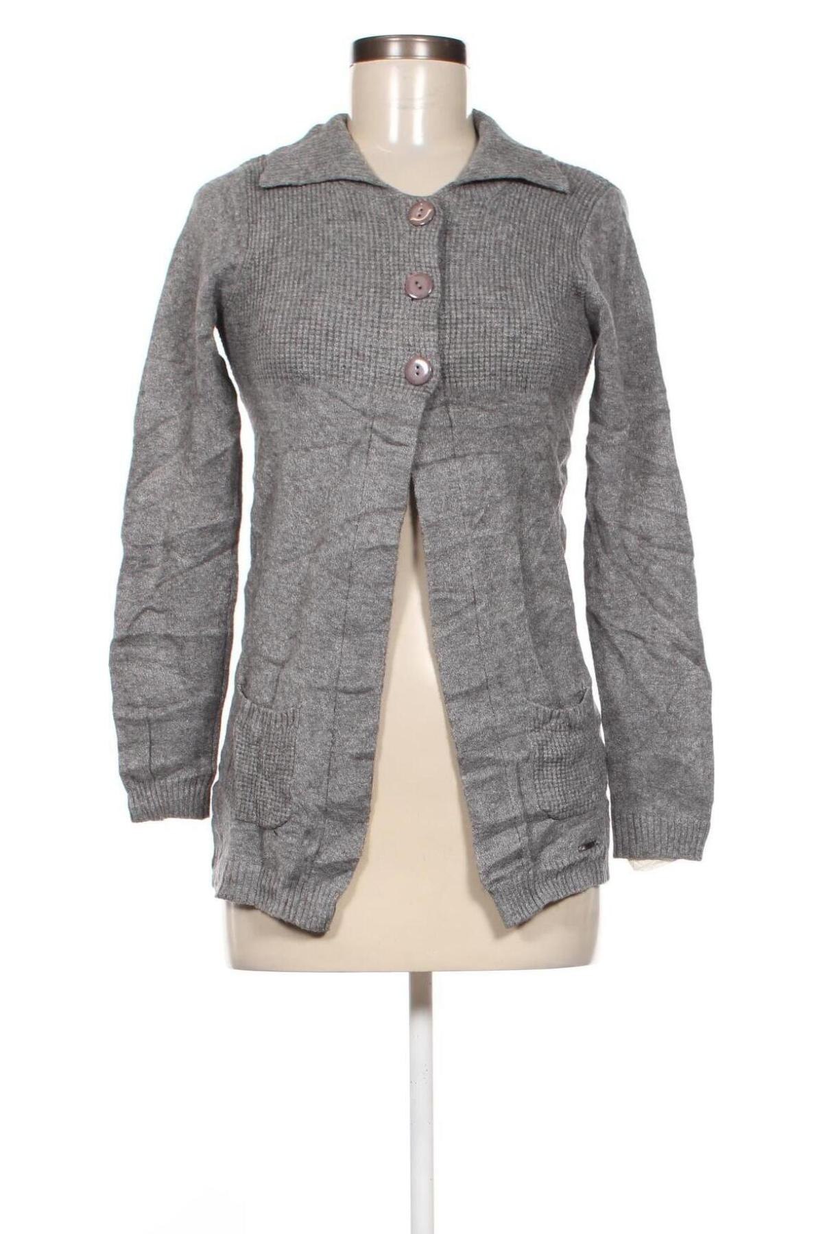 Damen Strickjacke, Größe S, Farbe Grau, Preis € 12,49