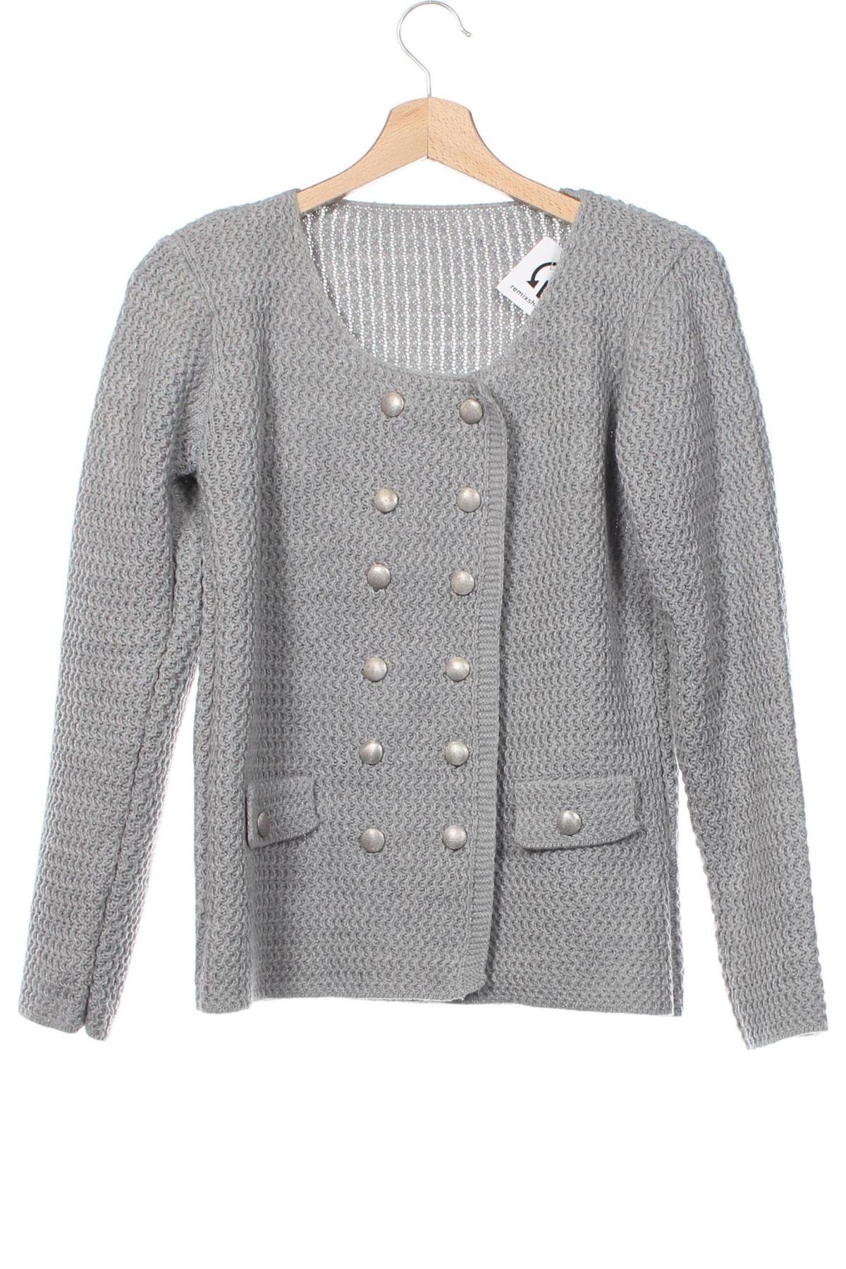 Damen Strickjacke, Größe XS, Farbe Grau, Preis € 14,84