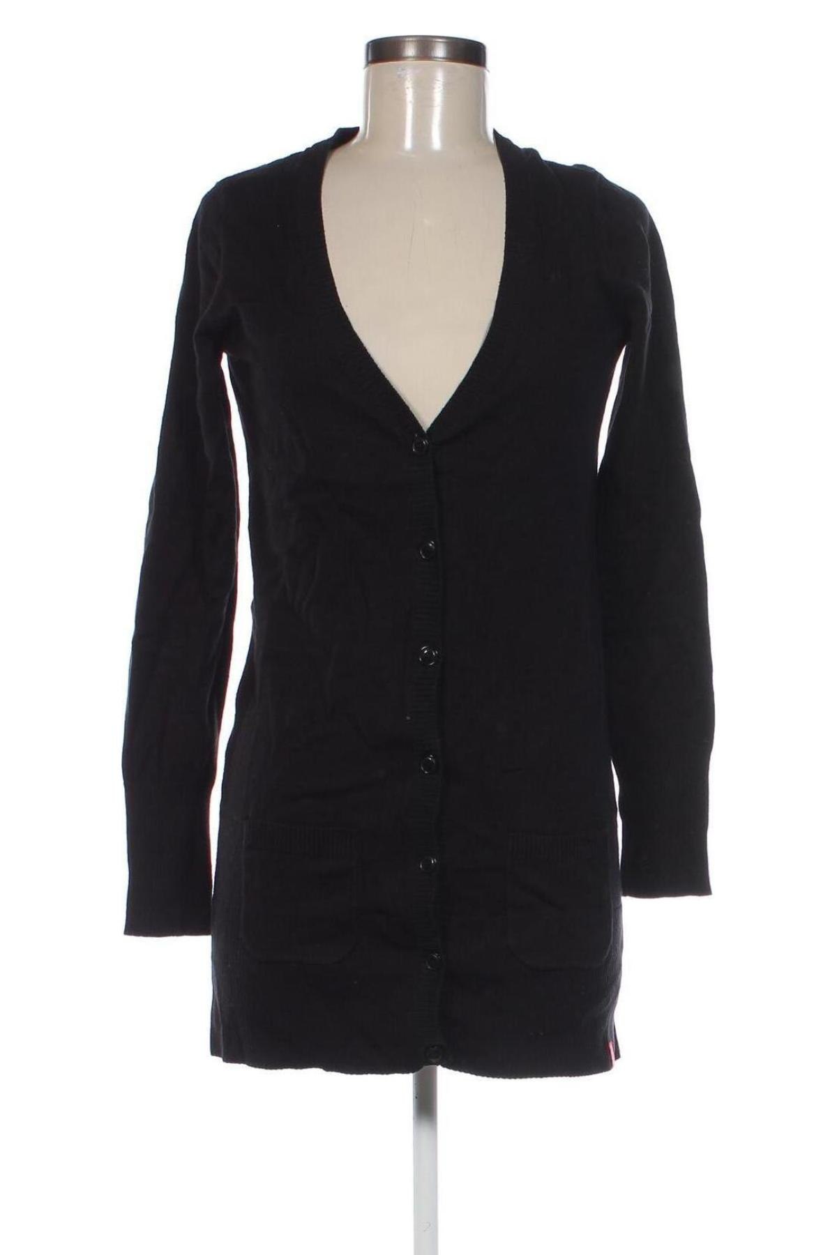 Cardigan de damă Edc By Esprit, Mărime S, Culoare Negru, Preț 54,99 Lei