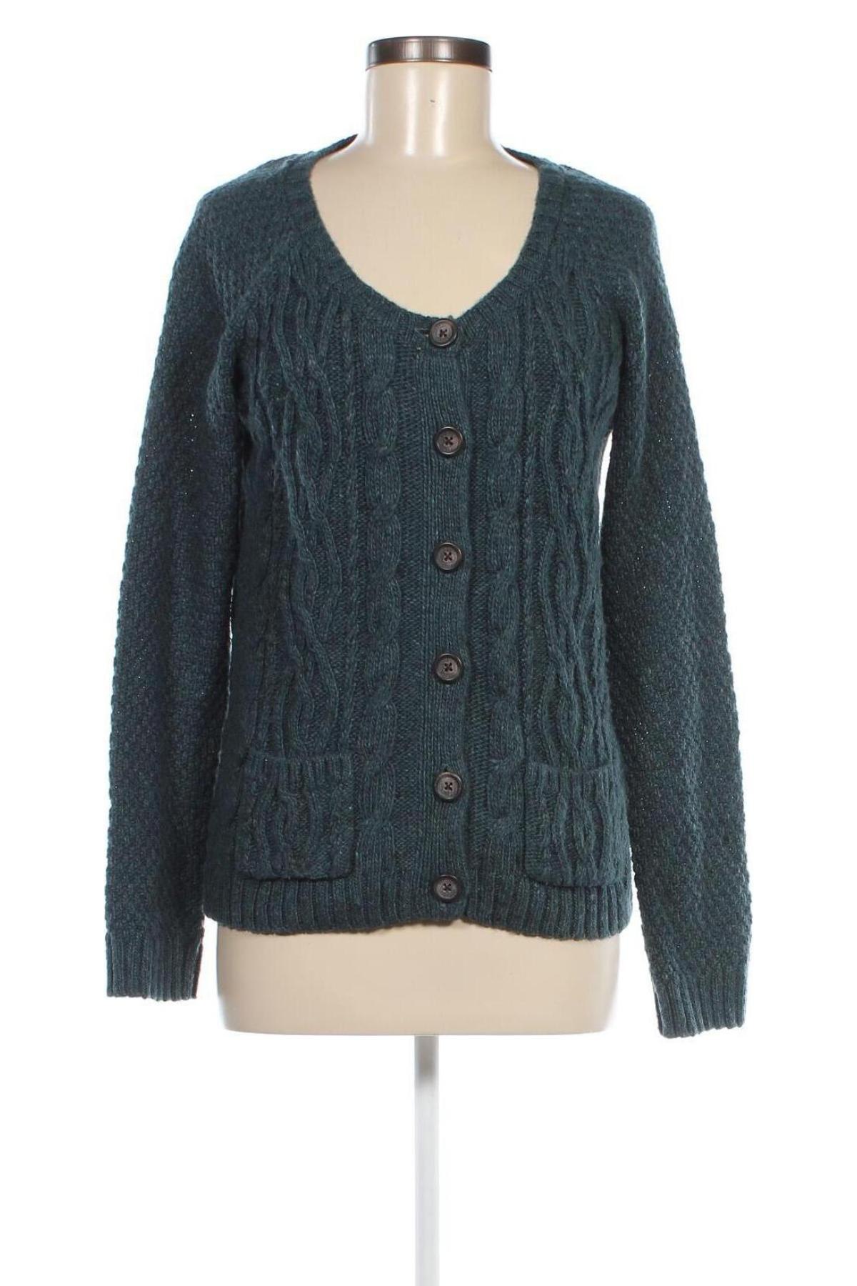 Damen Strickjacke Fat Face, Größe M, Farbe Grün, Preis € 13,99