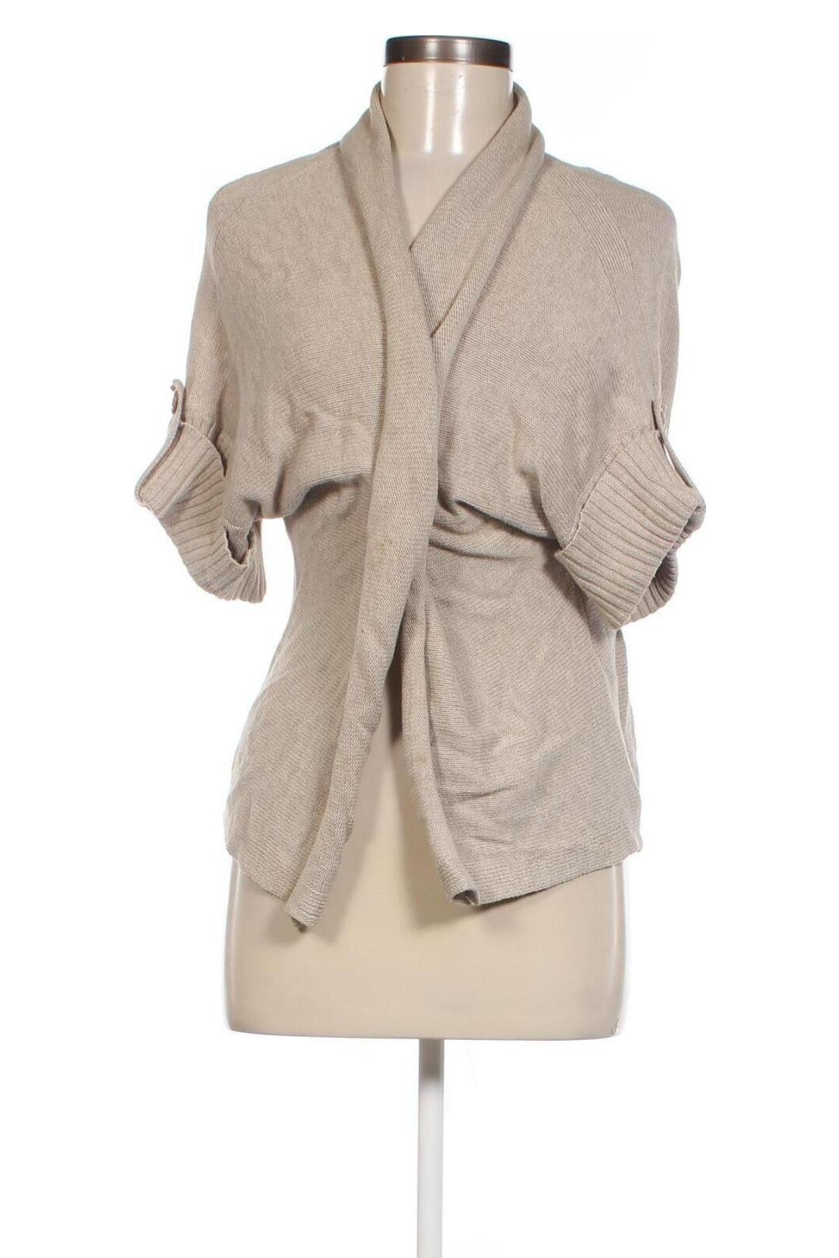 Damen Strickjacke Gina Laura, Größe M, Farbe Beige, Preis € 8,99