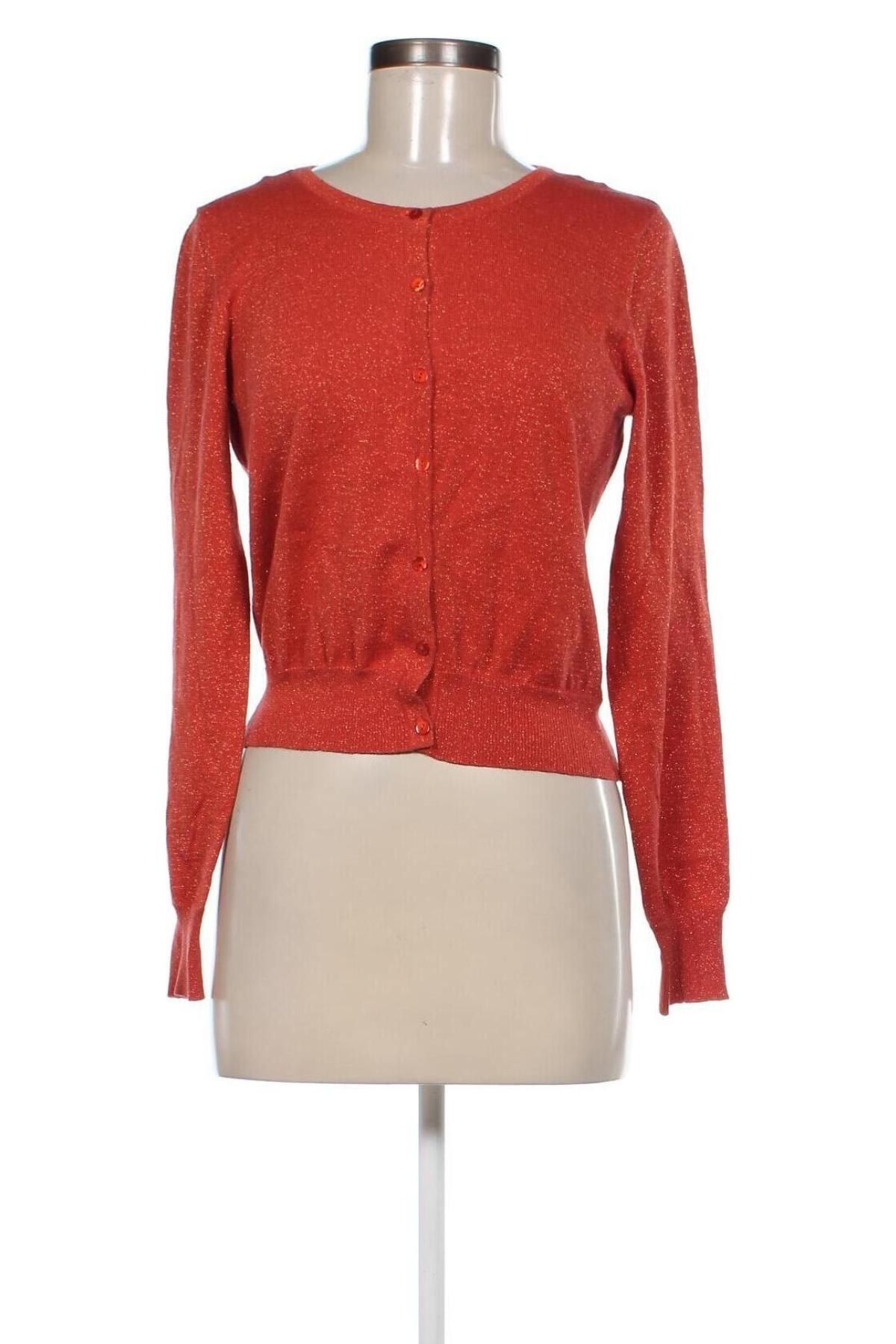 Damen Strickjacke King Louie, Größe M, Farbe Orange, Preis 44,99 €