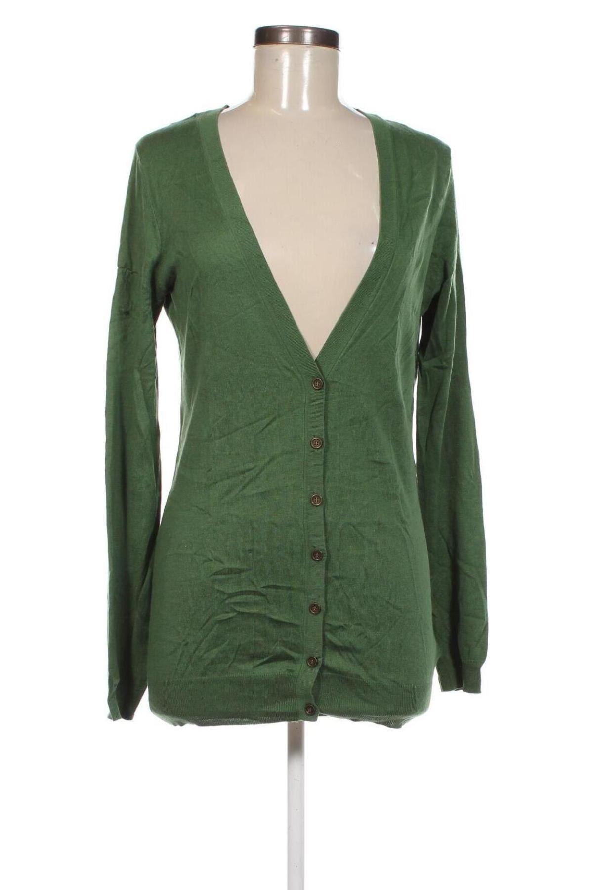 Cardigan de damă Massimo Dutti, Mărime L, Culoare Verde, Preț 203,99 Lei