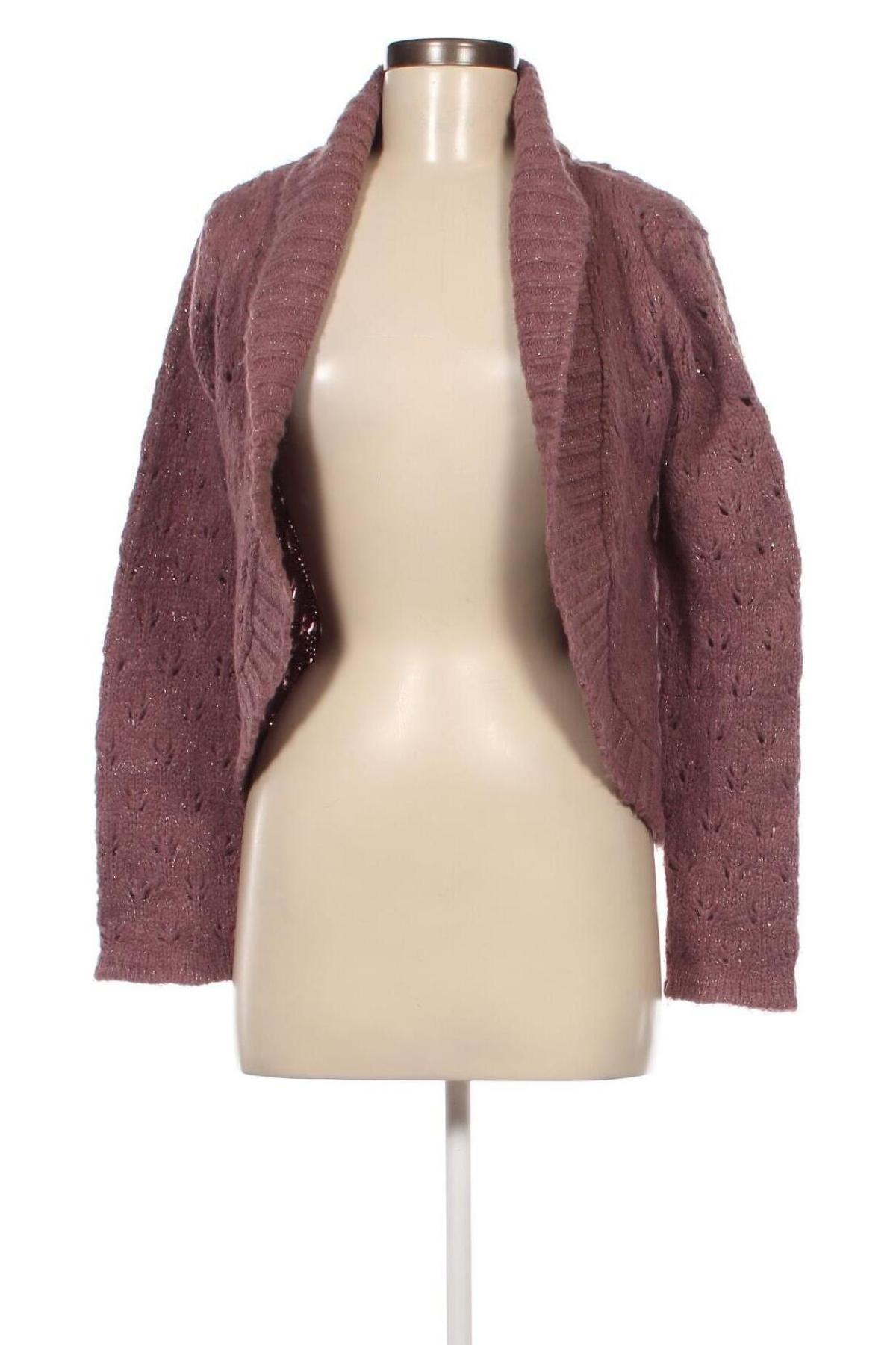 Damen Strickjacke New Look, Größe M, Farbe Aschrosa, Preis € 20,49