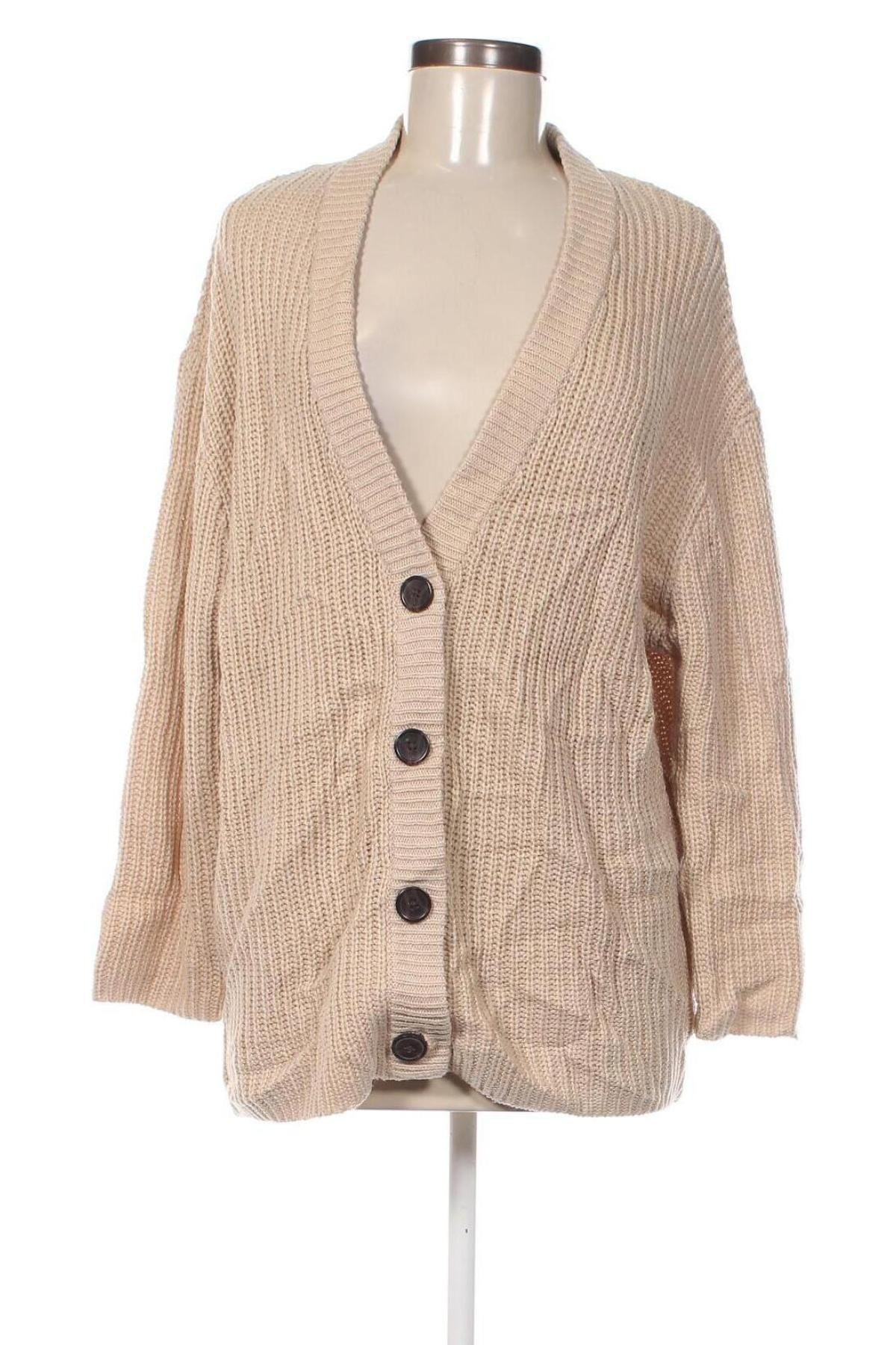 Damen Strickjacke Pull&Bear, Größe S, Farbe Beige, Preis € 11,99