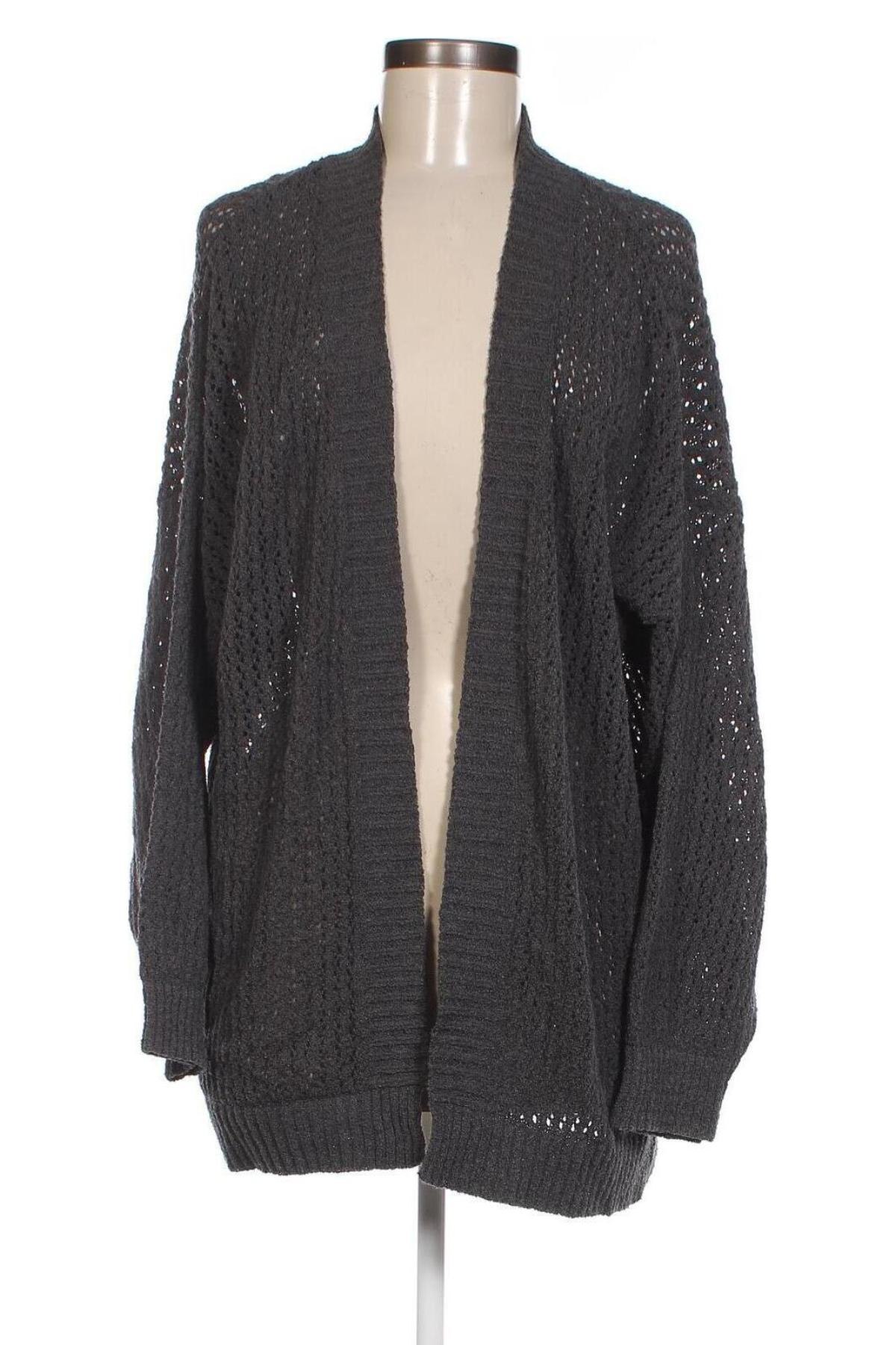 Cardigan de damă Pull&Bear, Mărime S, Culoare Gri, Preț 95,99 Lei