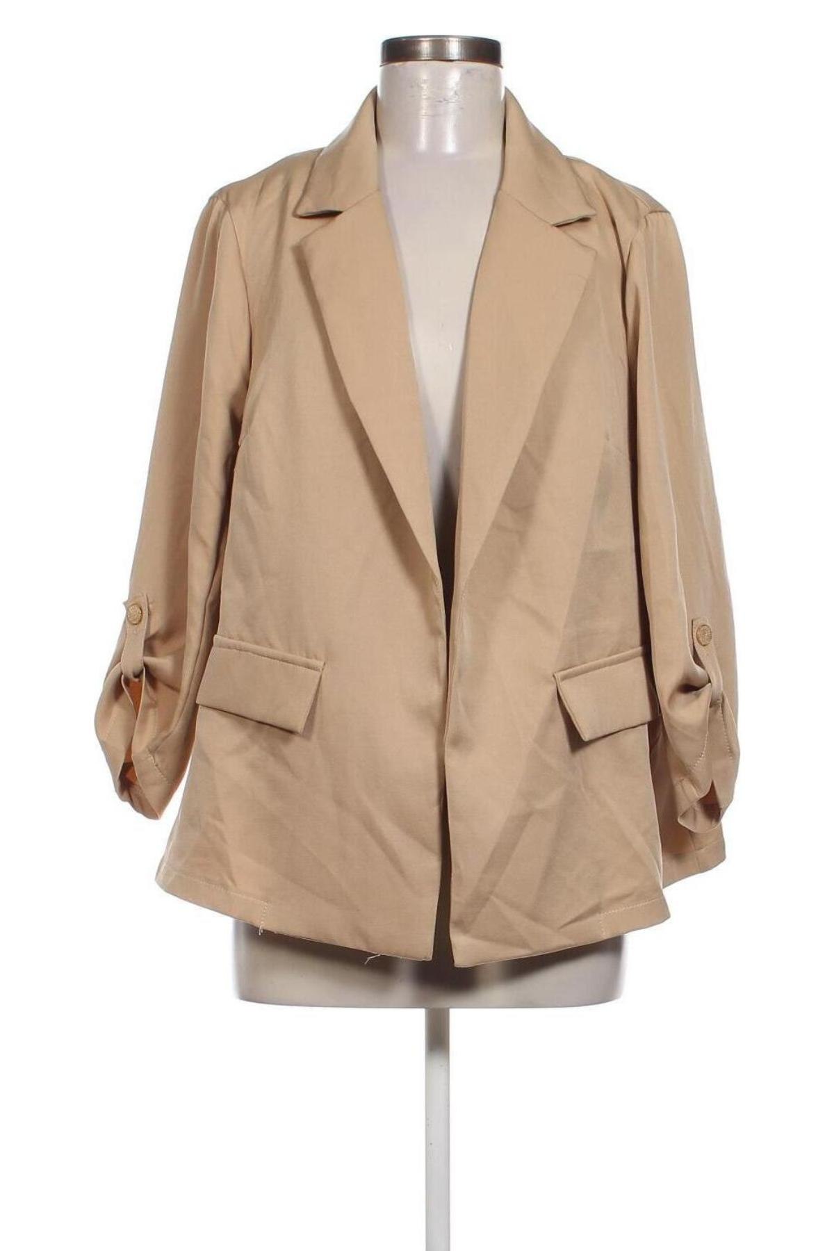 Damen Strickjacke SHEIN, Größe XL, Farbe Beige, Preis 8,99 €