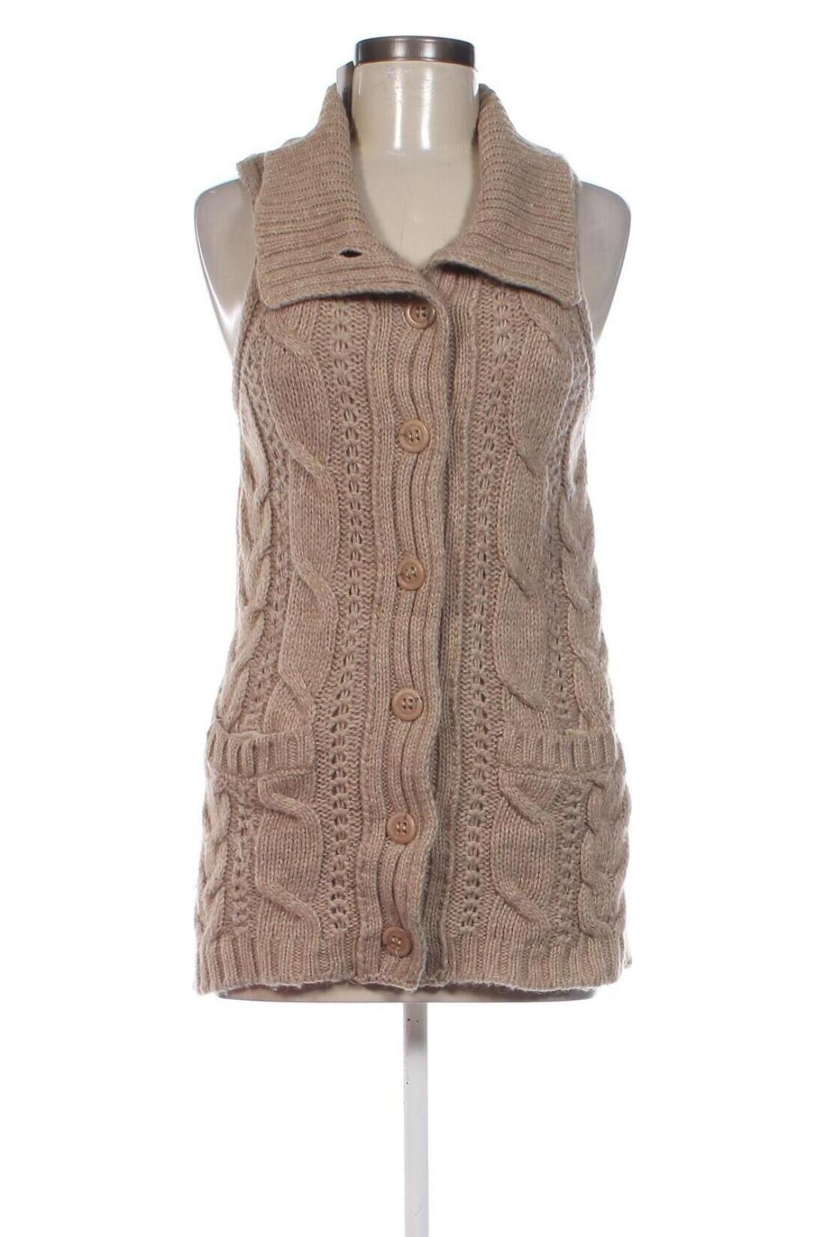 Cardigan de damă Sisley, Mărime M, Culoare Bej, Preț 132,99 Lei