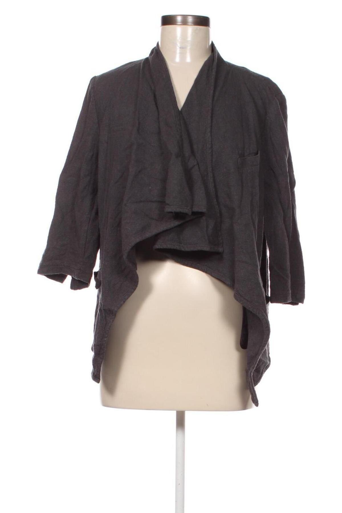 Cardigan de damă Wrap, Mărime L, Culoare Gri, Preț 203,99 Lei