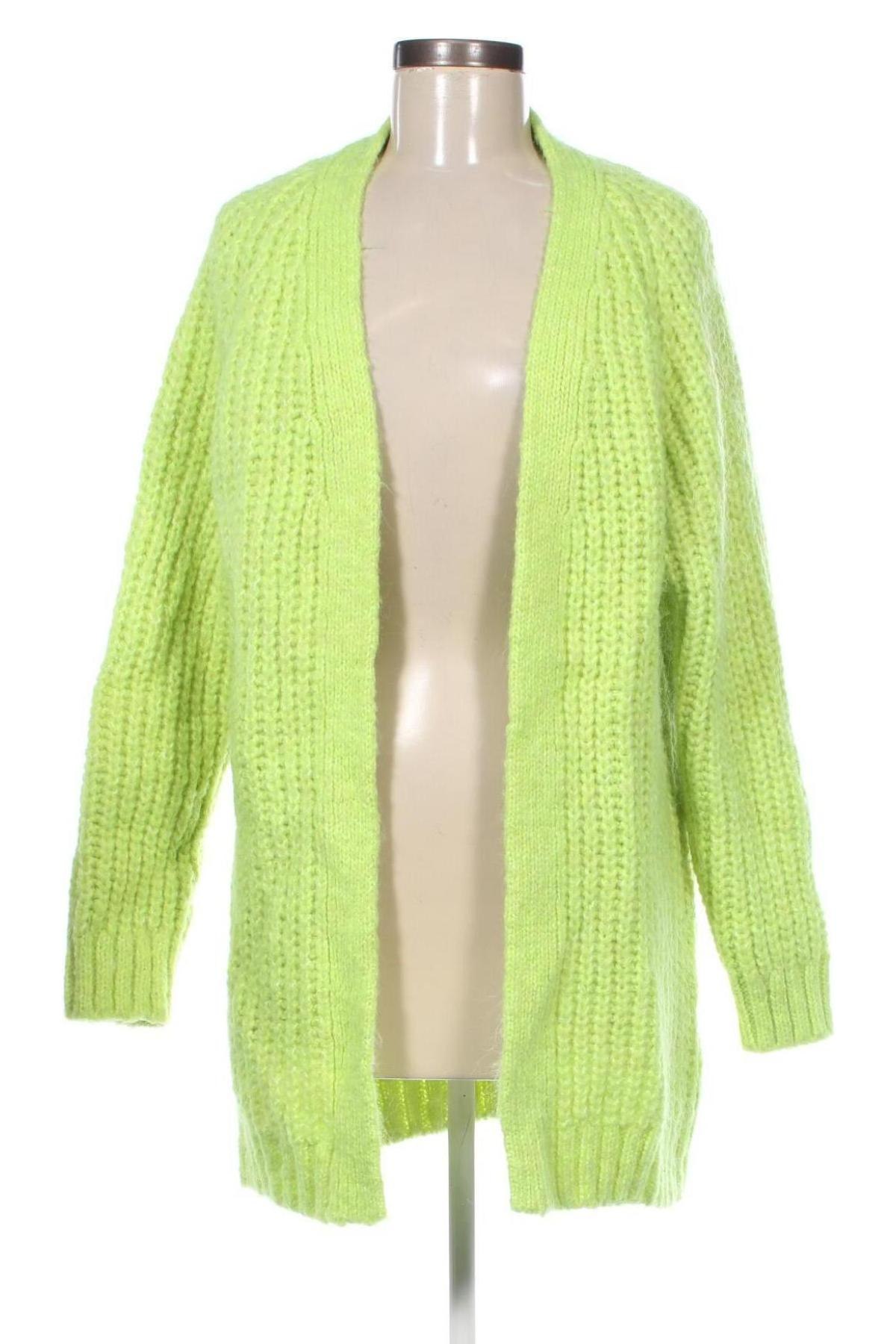 Cardigan de damă Zara, Mărime S, Culoare Verde, Preț 88,99 Lei