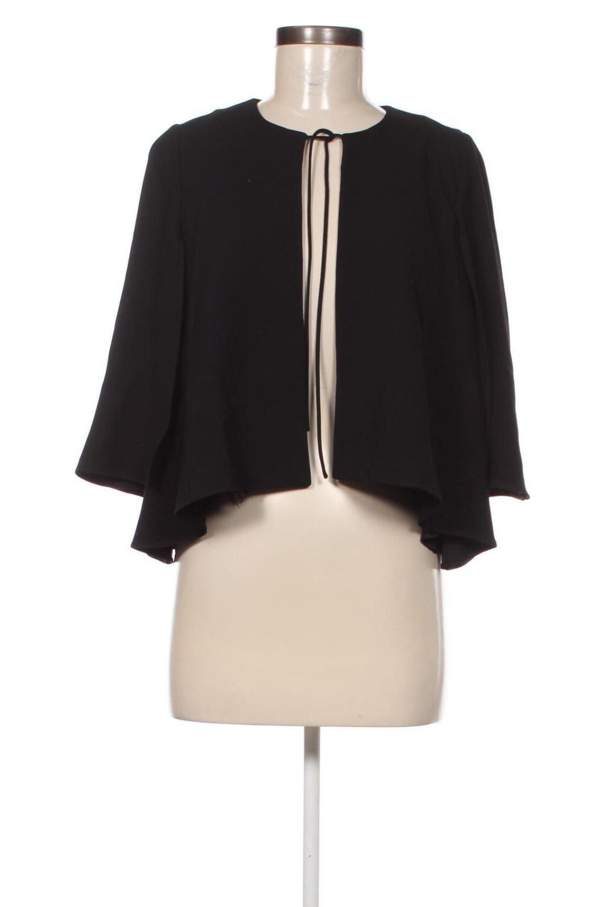 Cardigan de damă Zara, Mărime S, Culoare Negru, Preț 88,99 Lei