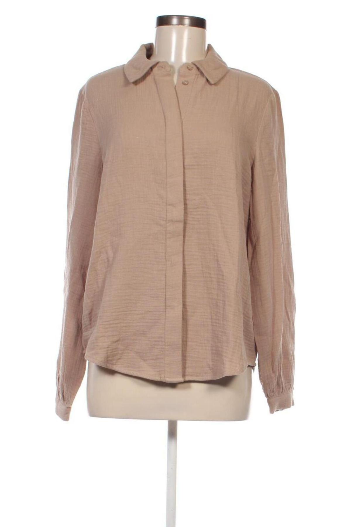 Damenbluse Vero Moda, Größe M, Farbe Beige, Preis € 16,99