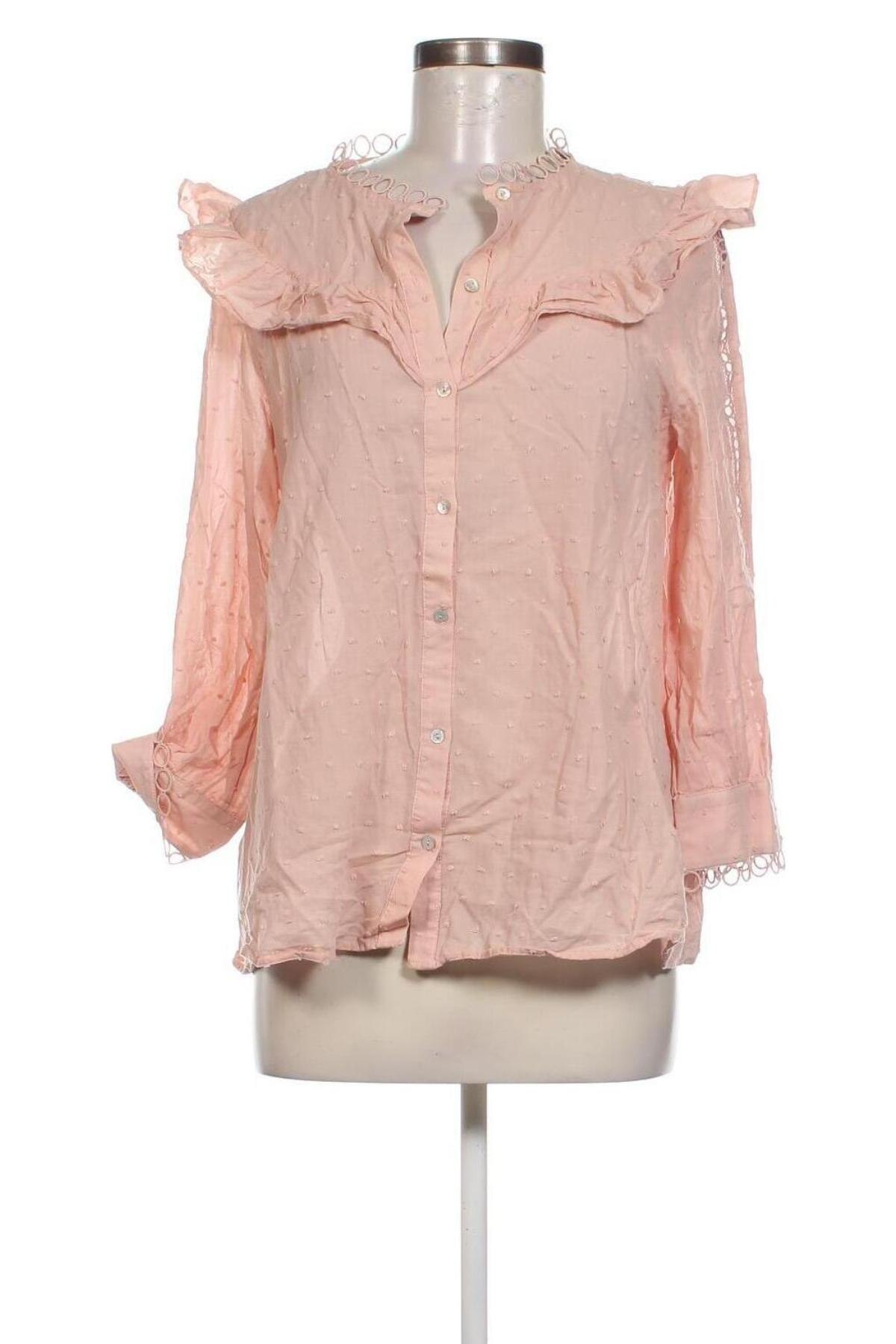 Damenbluse Zara, Größe L, Farbe Rosa, Preis 8,99 €